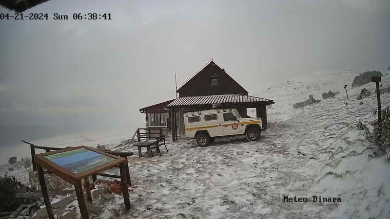 Snimak iz Hrvatske: Prije nekoliko dana ljudi su se kupali, a danas snijeg
