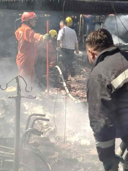 U velikom požaru u Sanskom Mostu izgorio sprat Staračkog doma “Zlatna jesen”