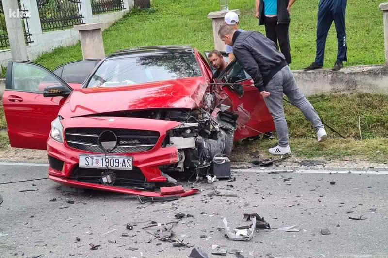 SBK / Vozač iz Hrvatske povrijeđen u saobraćajnoj nesreći kod Viteza