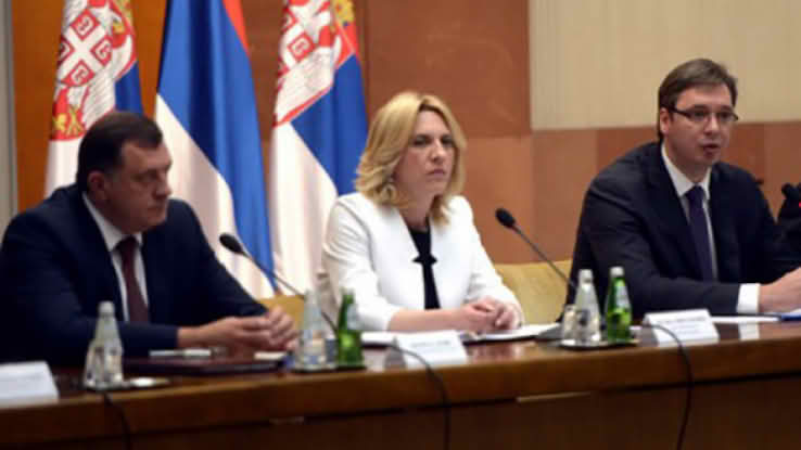 U Beogradu sastanak Vučića s Dodikom i Cvijanović povodom odluke Ustavnog suda BiH