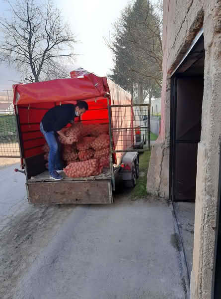 Organizacija Pomozi.ba podijelila 11 tona sjemenskog krompira na području SBK