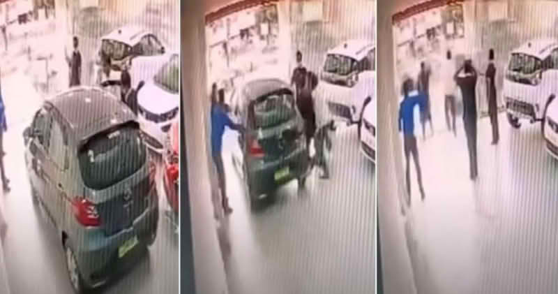 Nevjerovatno / Kupio nov automobil u autosalonu, pa sletio s njim s prvog sprata!