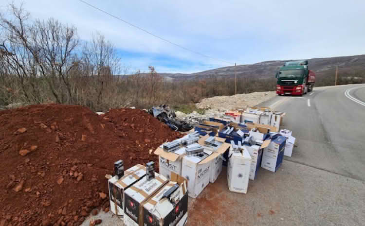 U akciji „Štit“ zaplijenjeno 26. 750 kutija cigareta