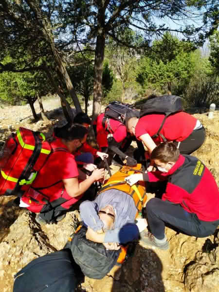 GSS / Amerikanac spašen na Brdu Ukazanja kod Međugorja