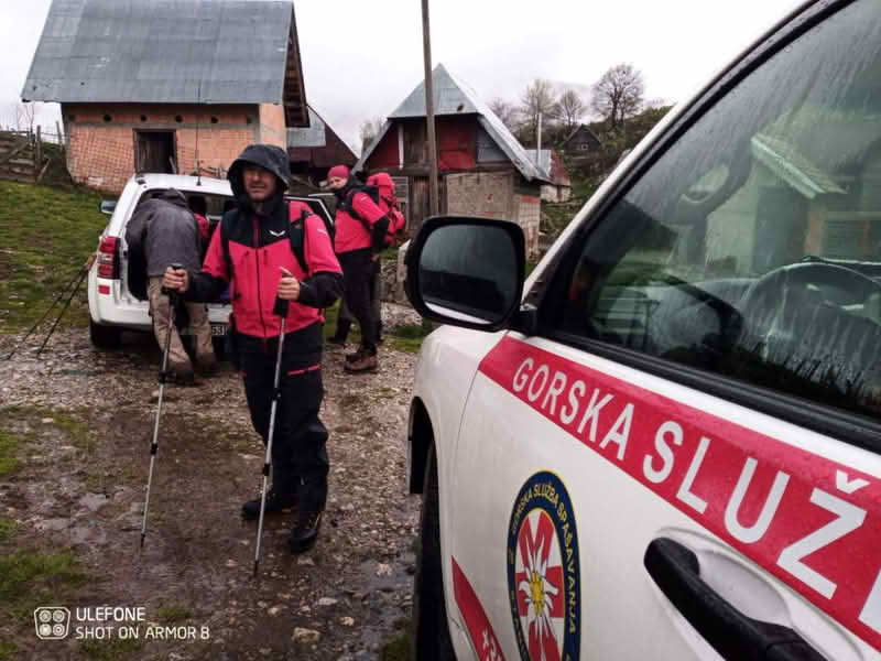 GSS / Nestao muškarac u kanjonu Rakitnice, policija i GSS na terenu