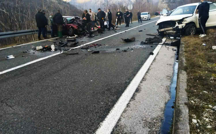 Dvije osobe poginule u teškoj saobraćajnoj nesreći sjeverno od Mostara