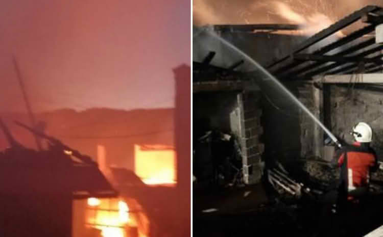 Veliki požar u Vitezu: Izgorjele hale firme “Eko-trstika” i dvije kuće