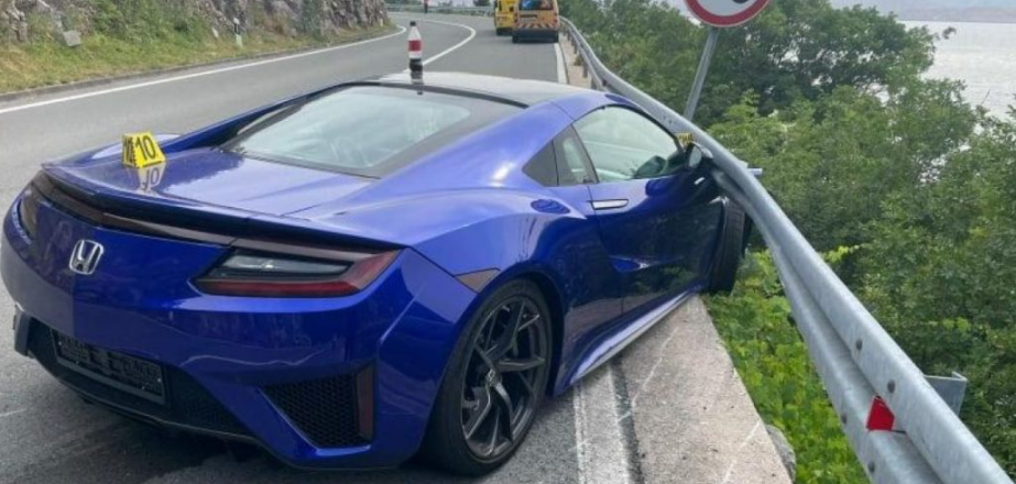 Superautomobil se skršio na Jadranskoj magistrali, 200.000 eura otišlo u vjetar!
