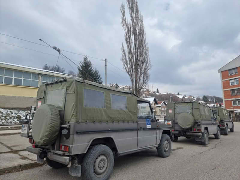 Na području Srednjobosanskog kantona pojačano patroliranje transportnih vozila EUFOR-a