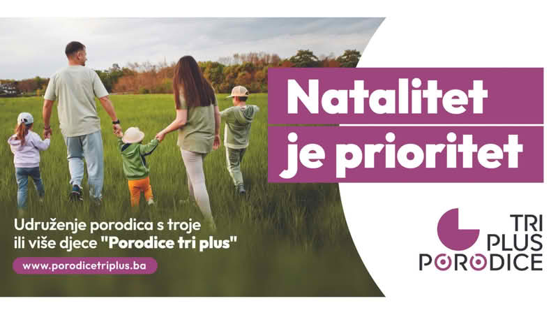 Porodice s troje ili više djece u SBK ostvaruju benefite prilikom upisa djece u vrtiće