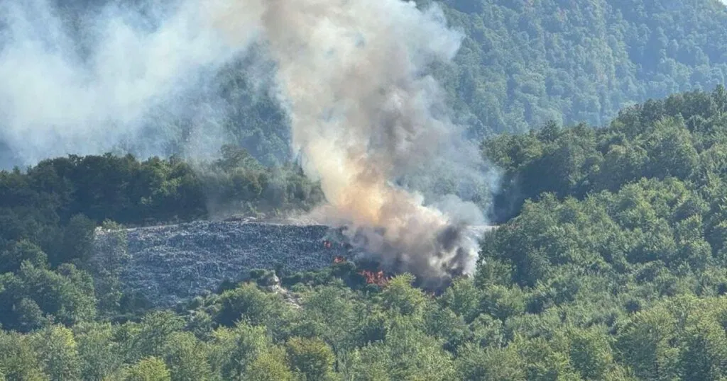 Požar kod Kladnja aktivan treći dan
