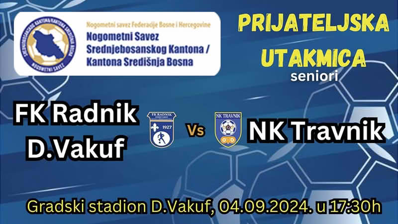 Prijateljska utakmica FK Radnik