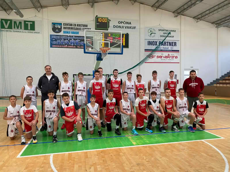 Momci iz ŠK “Never Stop” Donji Vakuf upisali polovičan rezultat protiv vršnjaka iz Novog Travnika
