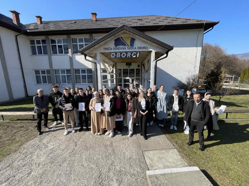 U Trećoj osnovnoj školi Oborci održano Općinsko takmičenje iz turskog i njemačkog jezika