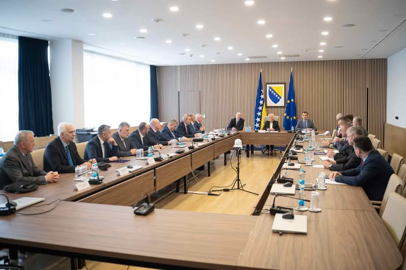 Za sutra planirano razmatranje zahtjeva o rekonstrukciji Vijeća ministara BiH