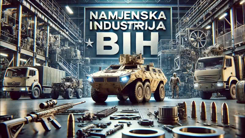 Koliki je prihod namjenske industrije u BiH