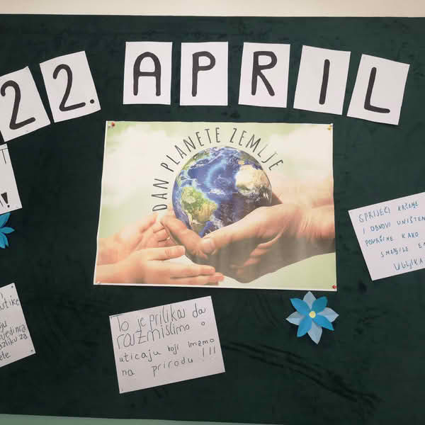 Obilježen Dan planete zemlje u Prvoj OŠ Donji Vakuf
