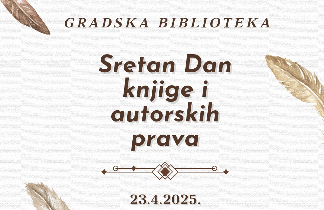 Danas je Svjetski dan knjige i autorskih prava