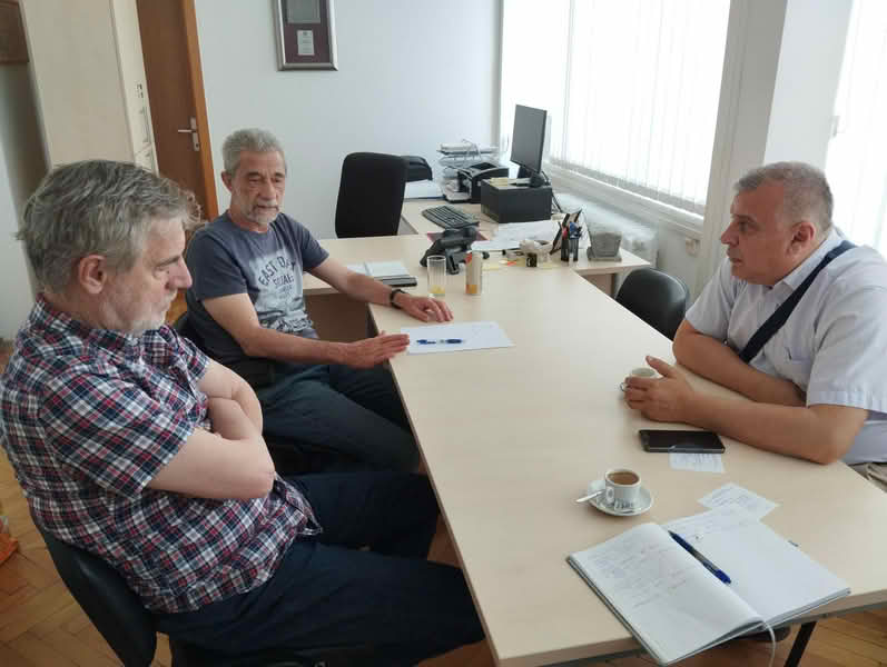 Načelnik općine Donji Vakuf Senad Selimović, u posjeti Zavodu za zaštitu spomenika u Sarajevu