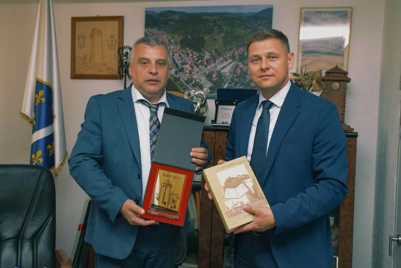 Delegaciju “Bošnjaci zajedno” iz Hrvatske ugostio načelnik Senad Selimović