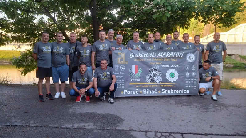Rano jutros donjovakufski biciklisti krenuli za Poreč