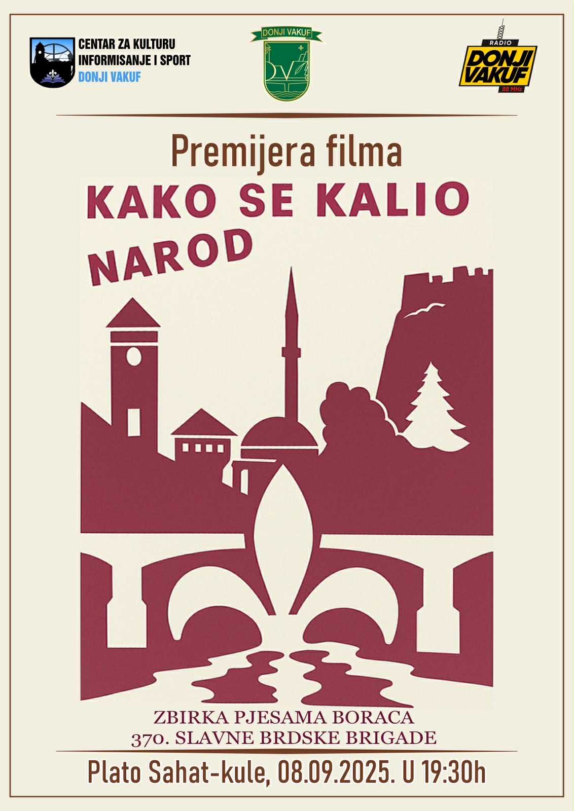 Večeras premijera dokumentarnog filma ” Kako se kalio narod”