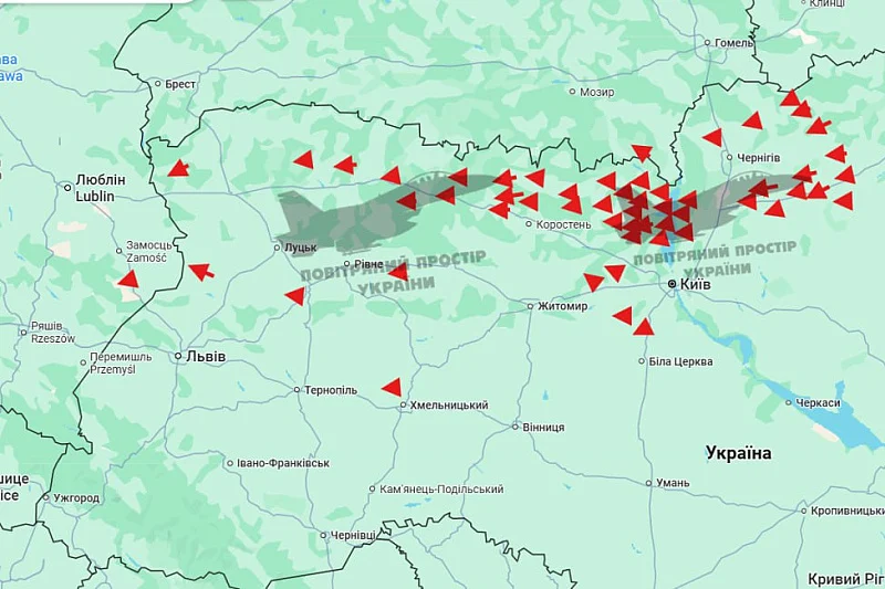 Haos na istoku Evrope: Ruski dronovi ušli u zračni prostor Poljske, NATO avioni poletjeli